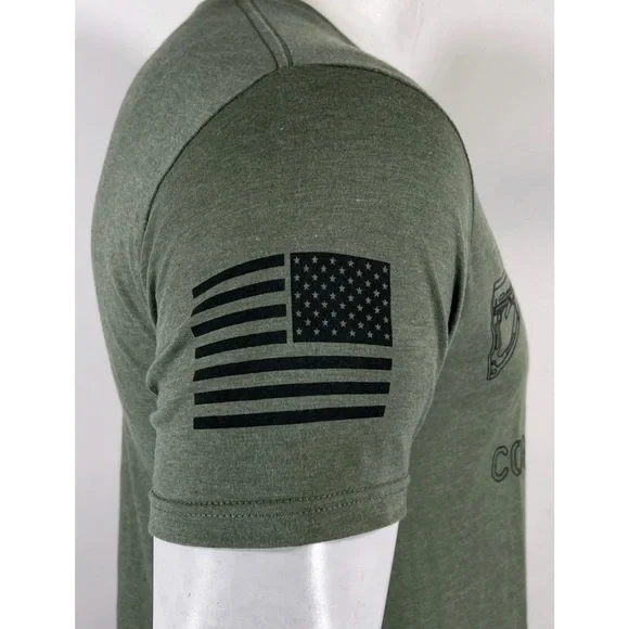 Howitzer Style Men's T-shirt Never Military Grunt - Picture 5 of 7